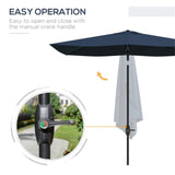 ZNTS Outdoor beach umbrella/Sun Umbrella （Prohibited by WalMart） 26526135