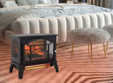 18 inch 3D Flame Electric Infrared Quartz Fireplace Stove with remote control W1769112698