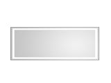 72 x6 Inch LED Bathroom Mirror with Aluminum Frame, Wall Mounted Vanity Mirror, Anti-Fog, Memory, W2287P279821