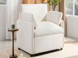 49*42.5" Oversized Chenille Single Sofa Wide and Deep Seat Accent N723P532225A