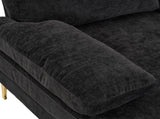 U-Shaped 4-Seat Indoor Modular Sofa Black--Same type97152732 36749210