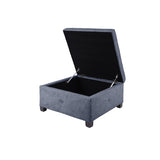 ZNTS Soft Close Storage Ottoman B03548613