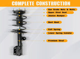 For Ford Explorer 2013-19 FWD Front Complete Struts w/Coil Spring Assembly Shock 10194410