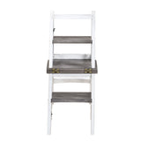 Solid Wood Foldable Ladderchair Dual Purpose Stepladders Step Display Stand Flower Stand W2537P214548