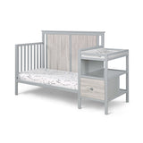 Connelly 4-in-1 Crib and Changer Combo Gray/Rockport Gray B022P204835