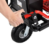 Wheelbarrow Utility Cart Electric Powered Cart 48V28Ah 500W Capacity 500lbs Material Hauler ET301713RDF