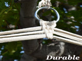 Hanging Swing Cotton Rope Hammock Chair Patio Porch Garden Camping Picnic 87967296