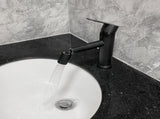 Bathroom sink faucet, single hole bathroom faucet modern single handle vanity basin faucet 32558976
