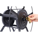 ZNTS Swivel Hose Reel Mount - 180 Degree Pivot Hose Hanger - Great for Garden Storage - Hose Holder W465P168173