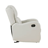 Faux Leather Upholstery Glider Reclining Chair 1pc Living Room Furniture Comfort Seating Gentle B011P207537