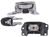 3Pcs Engine Mount Set A5592 A5520 A5612 for 2013-2016 Ford Escape 1.6L, 2017-2019 1.5L 92054507