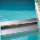 Rectangular Waterfall Pool Fountain Stainless 66954469