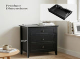 Black embossed P2 MDF particleboard with melamine veneer, framed, 60*40*70cm, 63460125