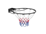 Wall & Door Mounted Basketball Rim, Flex Rim Goal Replacement with Net & Double Spring 15163653