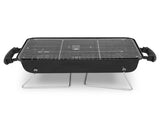 Portable Charcoal Grill, Tabletop Outdoor Barbecue Smoker, Small BBQ Grill for Outdoor Cooking 62629445