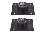 2Pcs Blade Drive Spindle Assembly 704177 Replacement for Swisher ZT-2250 Zero Turn Mowers 79246640