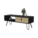 Kimball Coffee Table with Drawer and Hairpin Legs B128P176172
