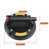 Securely lift and move heavy glass with ease using our 8'' Vacuum Suction Cup Glass Lifter - perfect 88286730