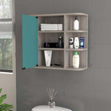 Valdez Medicine Cabinet With Six Shelves, Mirror Cabinet B128P148819