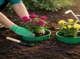 Adjustable Interlocking Grow Rings, PP Plastic Guard with SnapTogether Panels, Garden 10723368