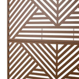 Outdoor & Indoor Privacy Metal Privacy 76" H48" W, Freestanding Decorative Privacy W465P193162