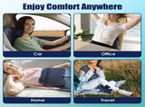 4D Deep Shiatsu Kneading Massager - 6 Nodes, 2 Heating Levels, 3 Intensities - Cordless with Auto 81604691