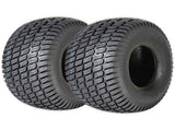Set of 2 20x10.00-8 Lawn Mower Tires, 4-Ply Tubeless Turf Tread Heavy Duty, Tire Only No Rim, Fits W1364P445943