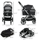 ZNTS Dog Stroller /small animal cage/Pet cages （Prohibited by WalMart） 01247172