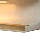 Entryway Bench Leather Upholstered Ottoman with LED sensor light for living room ,bedroom,end of bed W1170P262050