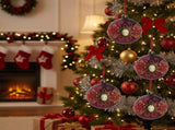 6PCS Set 3.9" Christmas Ball Ornaments Holiday Decor for Xmas Tree Hanging Party Decorations Festive 87147602
