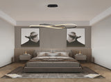 Modern LED Pendant Light, Infinity Design Hanging Ceiling Fixture, Adjustable Height, Dimmable for W1340P211847