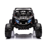 ZNTS 12V Ride On Car with Remote Control,UTV ride on for kid,3-Point Safety Harness, Music Player 28952224