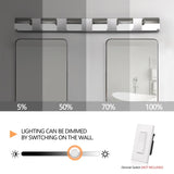 Modern Bathroom Vanity Lighting 6-Light LED Vanity Lights Over Mirror Bath Wall Lighting W1340P206824