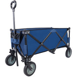 ZNTS Utility Collapsible Folding Wagon Cart Heavy Duty Foldable, Beach Wagon W321115025