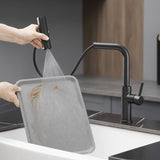 Kitchen Sink, Black Kitchens with Pull out Sprayer,Kitchen Bar Single Hole W1932P218059