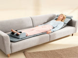 Full Body Massage Mat with Heat, 12 Massage Heads & 9 Vibration Modes, Detachable Shiatsu Neck & 46312789