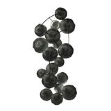 39.5" x 18" Metal Contemporary Wall Decor Accent, Large Hanging Sculpture for Bedroom Entryway W2078130251