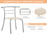 PVC Breakfast Table Natural 37003463