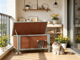 Wooden Cat House 00175349