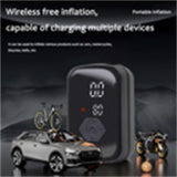 Mini Portable Multifunctional Car Mounted Digital Display Intelligent Tire Inflation Pump with High 94294165