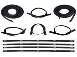 Door & Window Run Channel Weatherstrip Seals Set Replacement for 1972-79 Dodge Pickup Truck 62065208