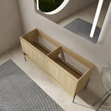 60" Freestanding Bathroom Vanity & 4 Soft-Close Cabinet Doors -Excluding Sink W1972P199464