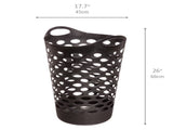 (2 pack) Carrying Handles Laundry Hamper, Black, Adult (Shipment from Walmart) 27391609