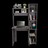 Versalles Writintg Desk, Two Superior Shelves, Five Cubbies -Smokey Oak B20092003