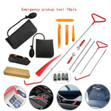 ZNTS 18pcs Car Tools Kit with 4 long reach grabbers, 2 air bag pumps, 4 trim removal tools, 4 fastener 33753753