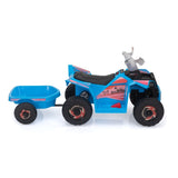 6V Kids Electric ATV, Toddler Ride on Car with Trailer, Music, Bluetooth Power Display for Boys W2181P164288