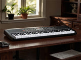 61 Key Beginner Piano Keyboard Electric Keyboard Kit with Adjustable Stand and Stool 04019248
