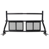 Pickup Truck Headache Rack,Adjustable Steel Truck Back Rack Mesh Window Protector Head Frame W465P262031