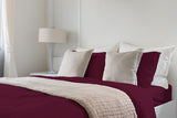 Luxuriously Soft 100% Viscose Derived from Bamboo 5-Piece Sheet Set , Oeko-TEX Certified, Split King B046126552