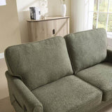COOLMORE Loveseat Sofa, Mid Century Modern Love Seat, 2 Seater Sofaes for Living Room, Small W395P238825
